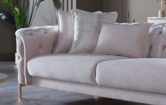 Dolce Gold Koltuk Takımı (3+3+B)