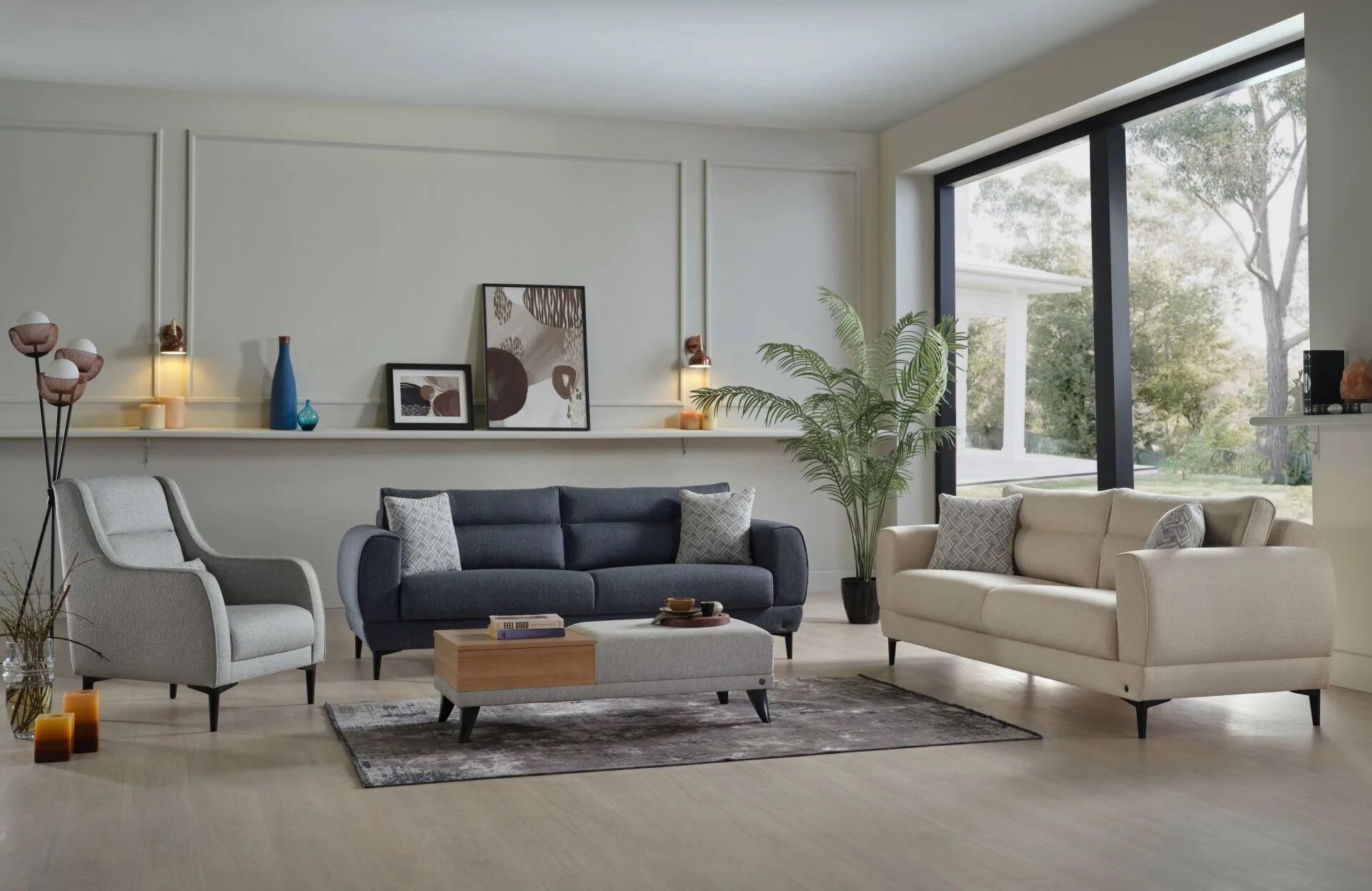 Metropol X Koltuk Takımı (3+3+B)