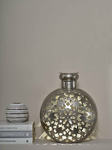 DEKORATİF NİKEL MUMLUK 9M33961