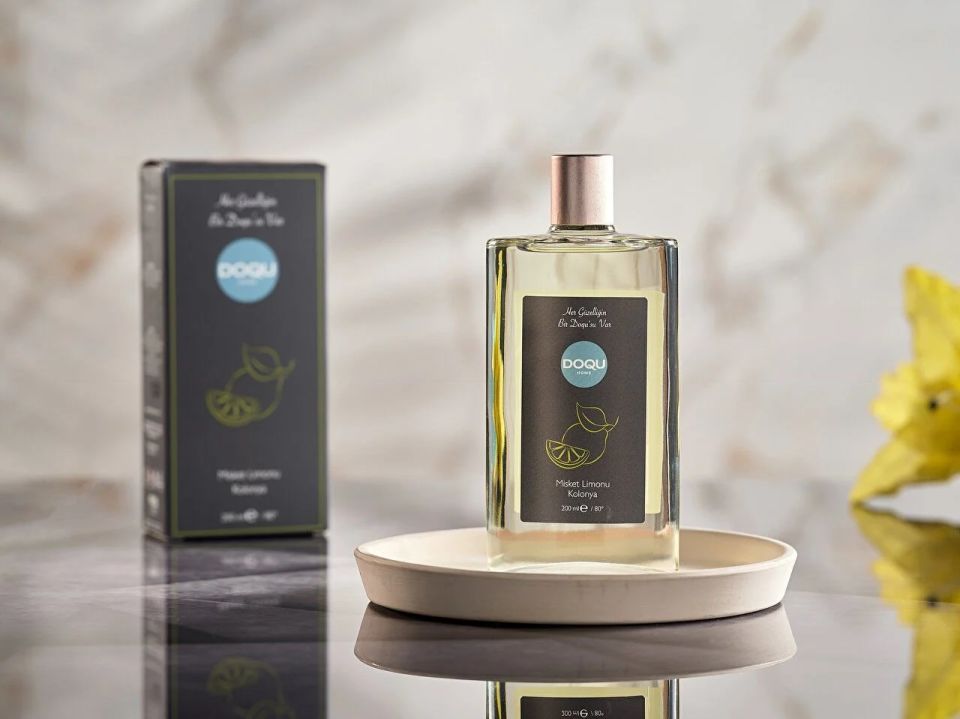 DOQU MİSKET LİMONU KOLONYA 200 ml - SAYDAM