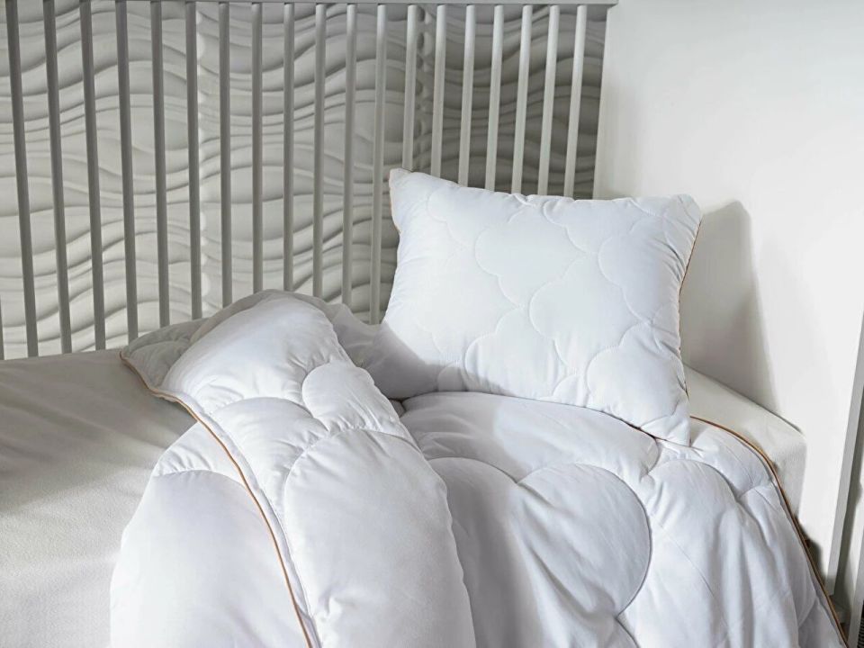 DOQU COMFYLİNE BEBEK YASTIK - BEYAZ