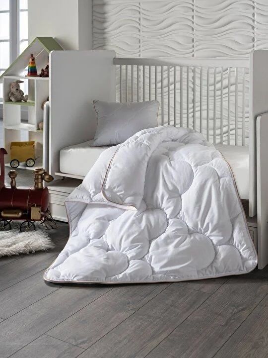 DOQU COMFYLİNE BEBEK YORGAN - BEYAZ