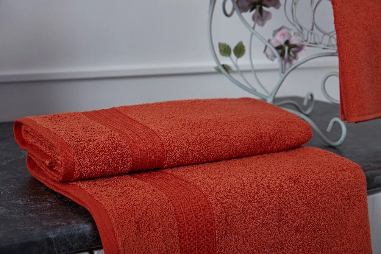 DOQU SENSE BANYO HAVLUSU KİREMİT - 90 X 150 CM