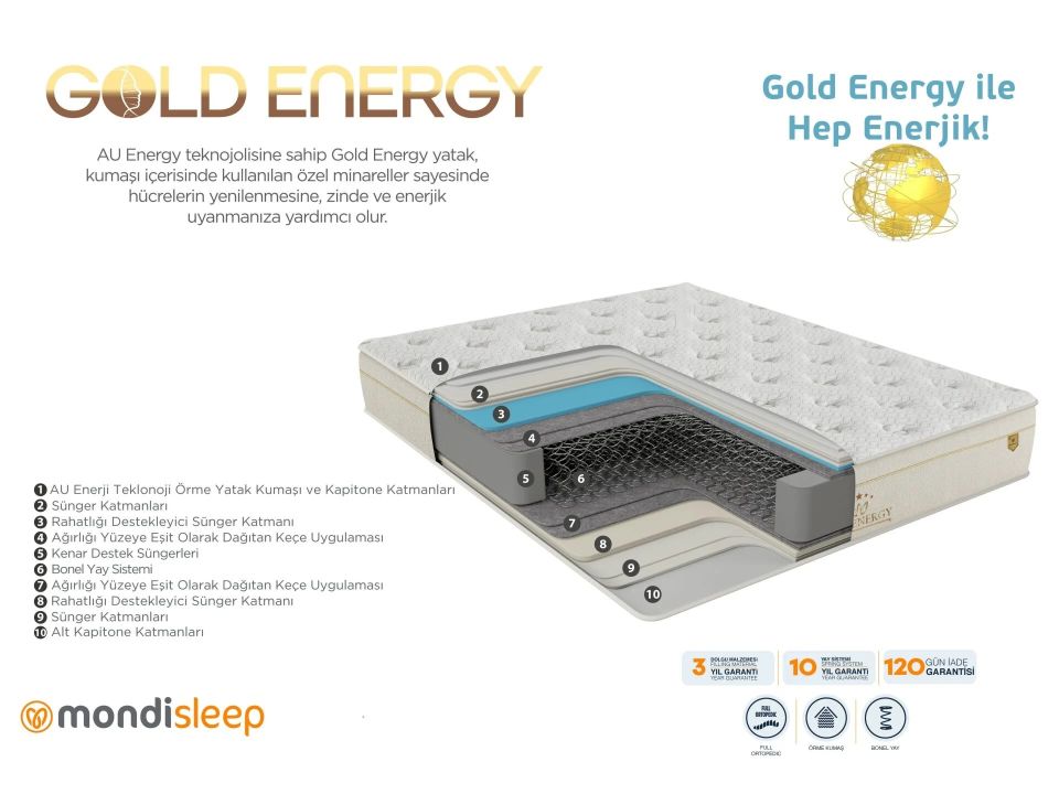 GOLD ENERGY YATAK